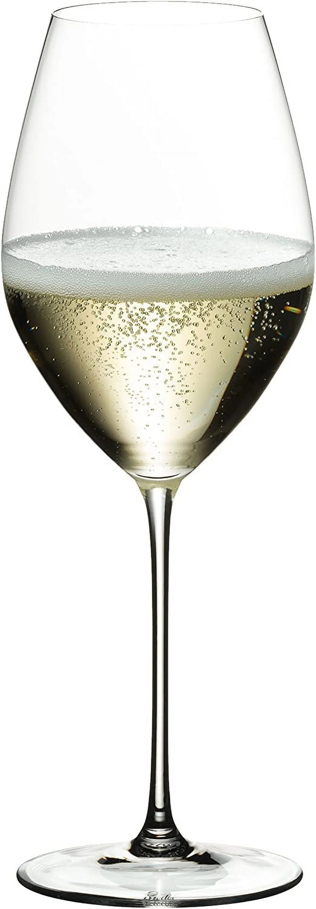 Set of 4 Large White Wine Glasses Y890755