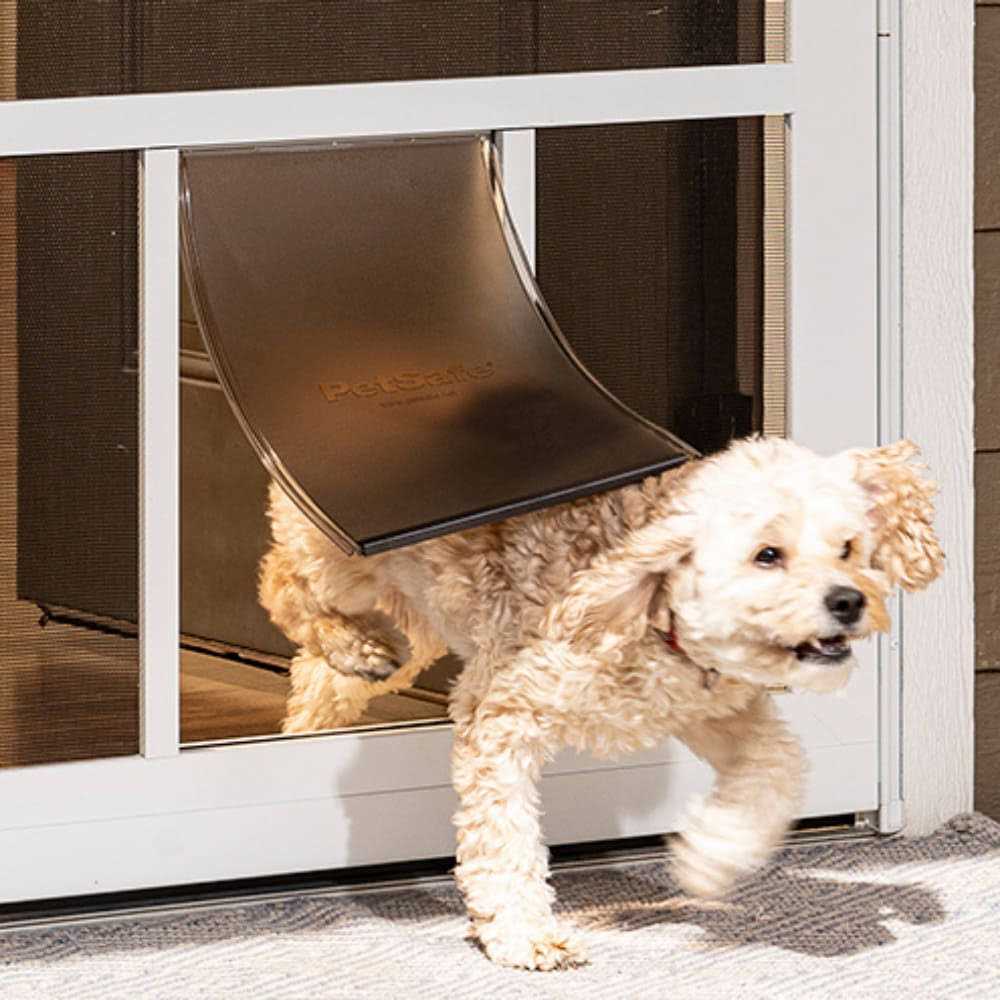 Brown Aluminum Hinged Screen Door F62162