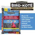 Black Oil Sunflower Seed Wild Bird Feed E3308