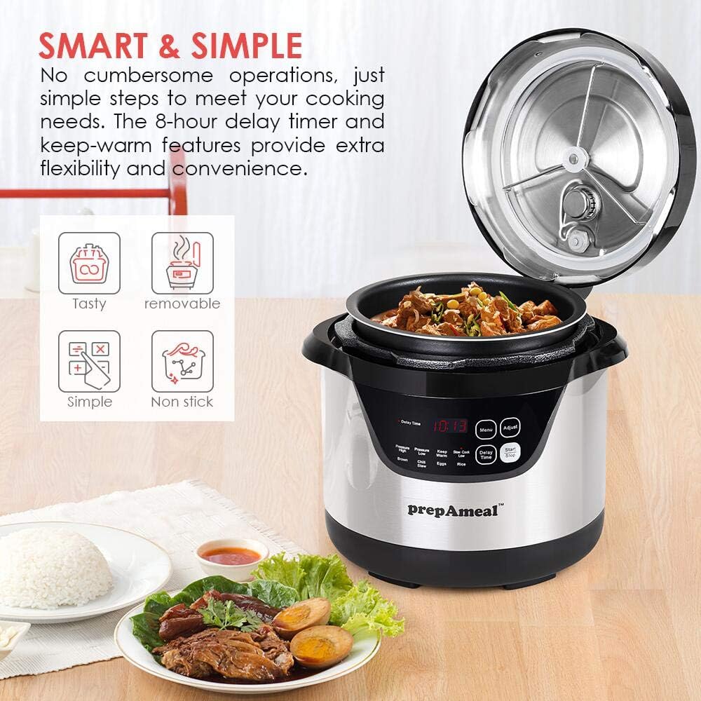 3 Quart Electric Pressure Cooker C8932
