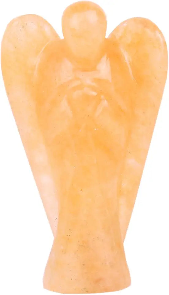 Yellow Aventurine Angel Carving 2 Inch J506651