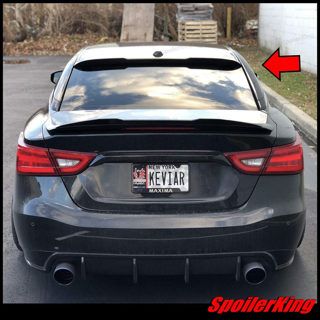 Roof Spoiler Center Cut Compatible with Nissan Maxima 2016-on O5884