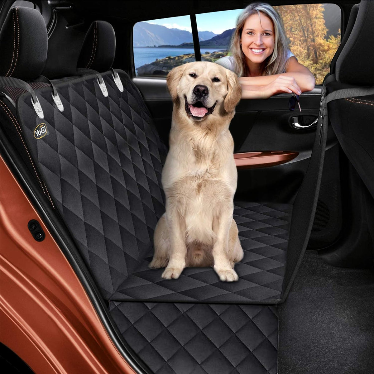 Waterproof Nonslip Dog Seat Cover for Back Seat N75580