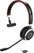 Jabra Evolve 65 UC Wireless Headset Mono with Link 370 USB Adapter Bluetooth Headset K25211