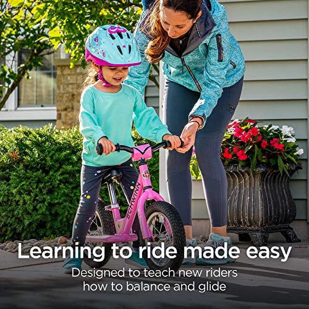 Pink 12-Inch Balance Bike A7741
