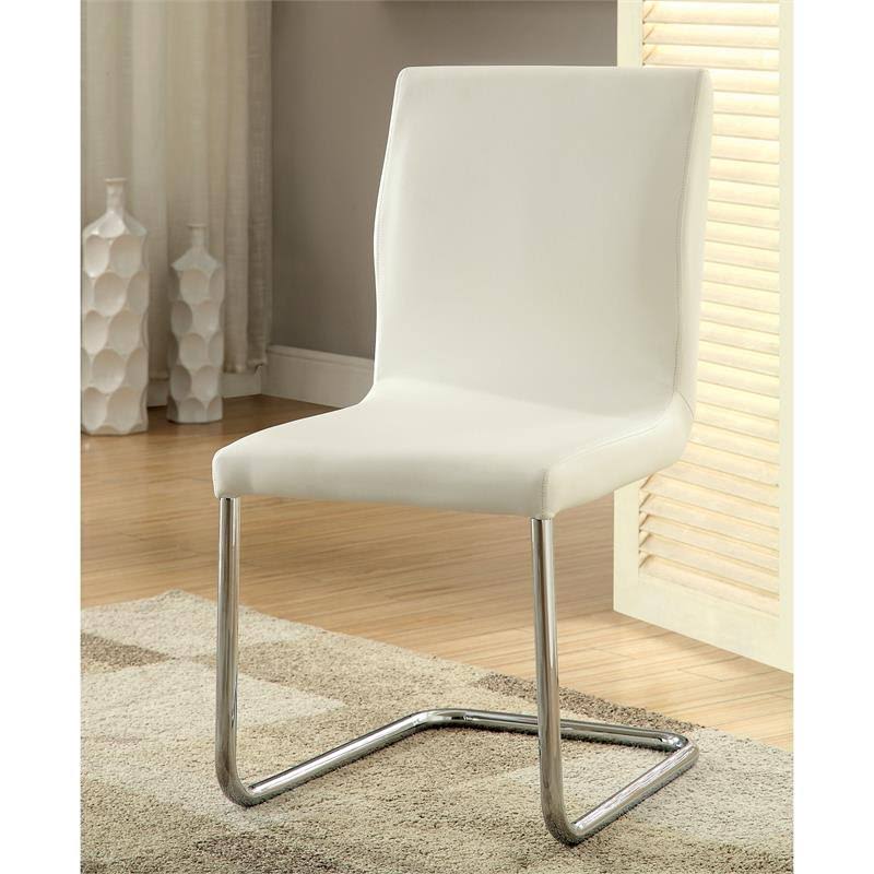 White Dining Chair (Set of 2) Z5825