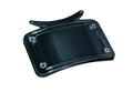 Curved License Plate Frame - Gloss Black W12803