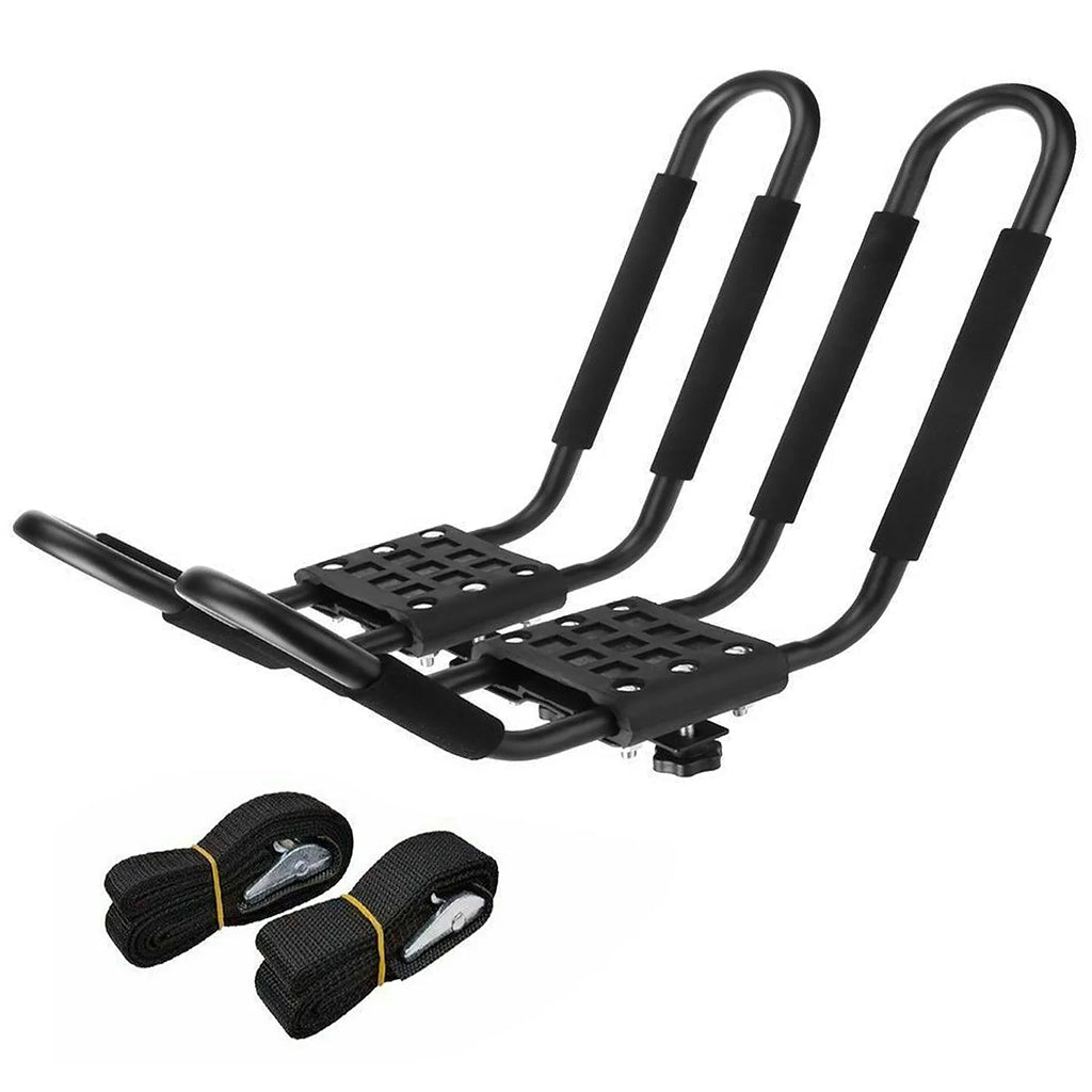 Kayak Mount Rack for Cars Trucks SUVs Canoe Surfboard Boat Roof Pair 2 Crossbars D1936