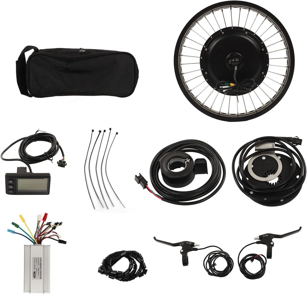 48V 1000W 20Inch Electric Bike Conversion Kit with S866 Display T37108