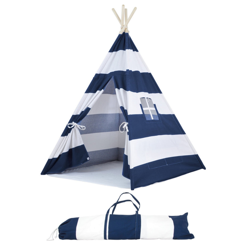Natural Cotton Canvas Teepee Tent for Kids I6492