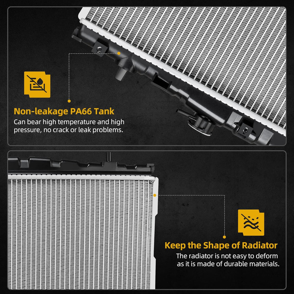 Complete Radiator Pack of 2 J7044