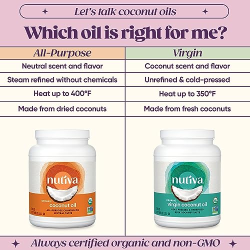 Organic Coconut Oil 15 fl oz, Cold-Pressed, Unrefined Extra Virgin Y75902