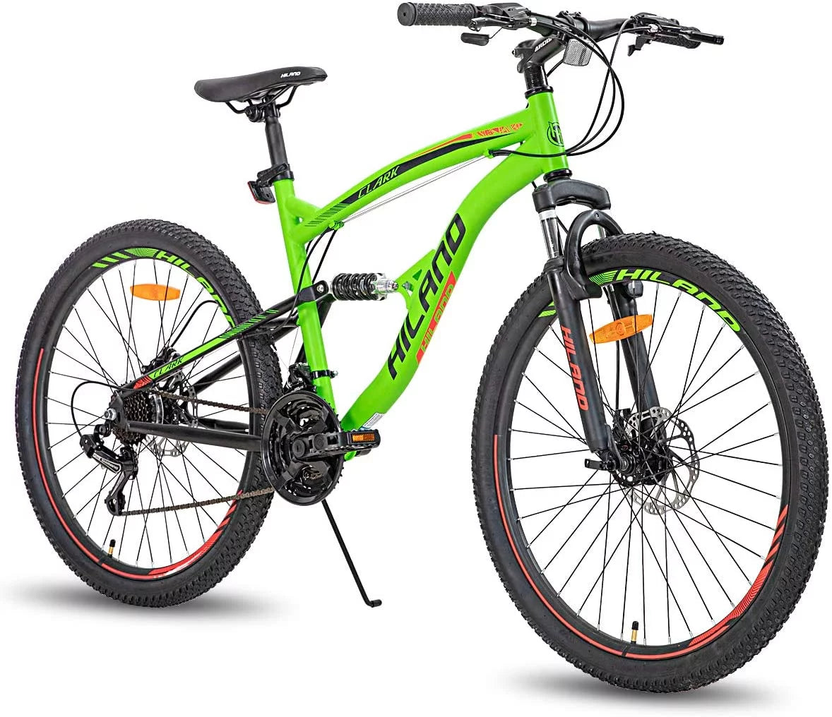 Full-Suspension 21 Speeds 26 Inch Wheels Mountain Bike W533