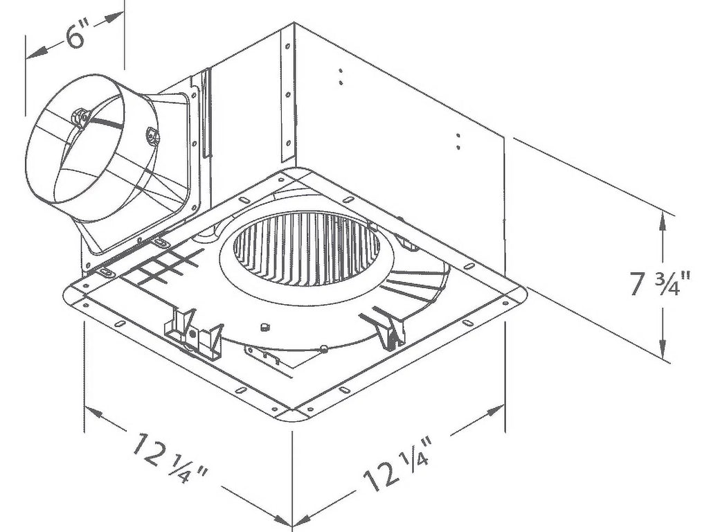 300 CFM Exhaust Fan P31073