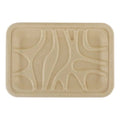 Fiber Trays 8.2 x 5.7 x 0.7 Natural 500/Carton Z299