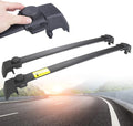 Black Roof Rack Cross Bar Rail Q9978