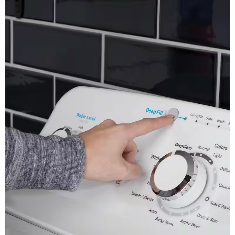 Top Load Washer with Deep Fill in White E69298