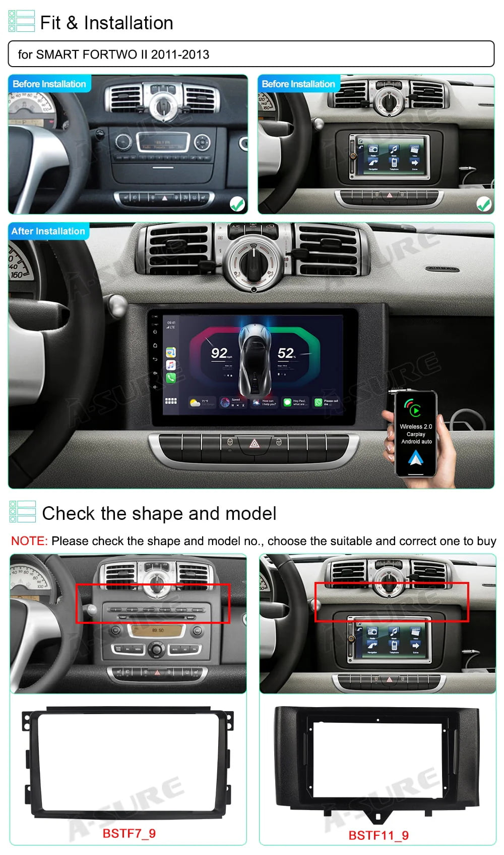 Android 11 GPS Car Stereo Radio IPS M525