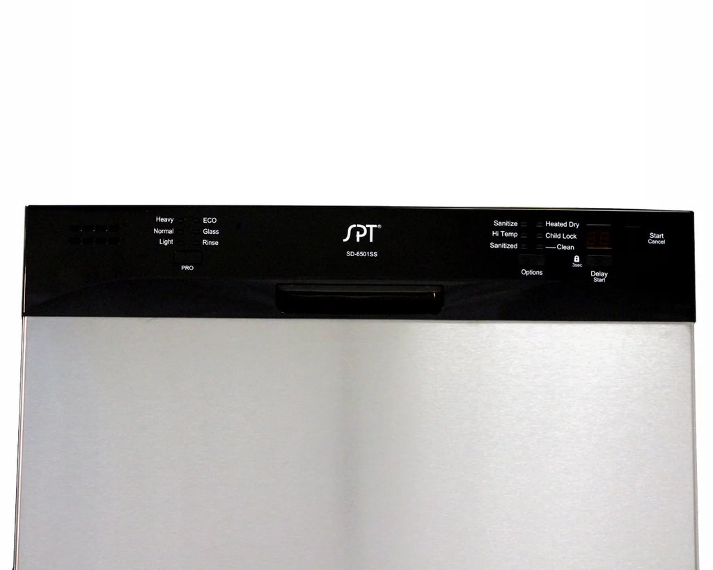 24″ Built-In Stainless Steel Tall Tub Dishwasher S1460