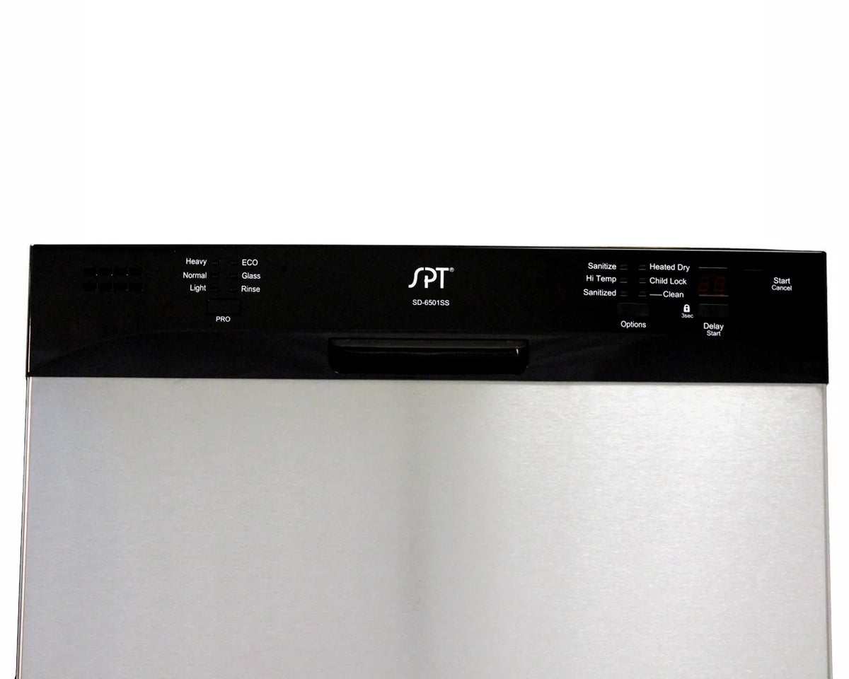 24″ Built-In Stainless Steel Tall Tub Dishwasher S1460