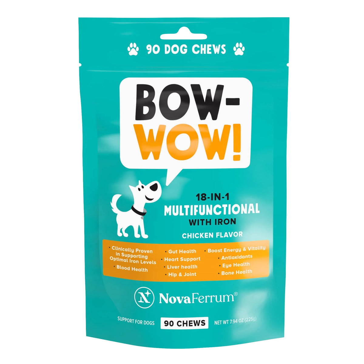 90 Chews Chicken Flavor Multifunctional Dog Supplement C24117