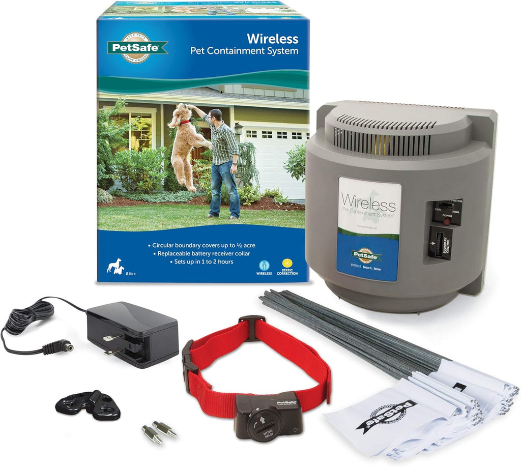 Gray Wireless Fence Extra Transmitter Q1588