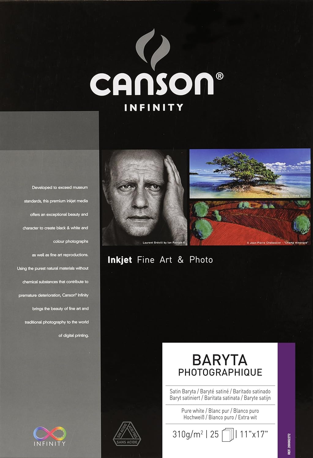 11 x 17 Inch White Inkjet Photo Paper, 25 Sheets D13401