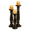Set of 3 Candle Holder S267504