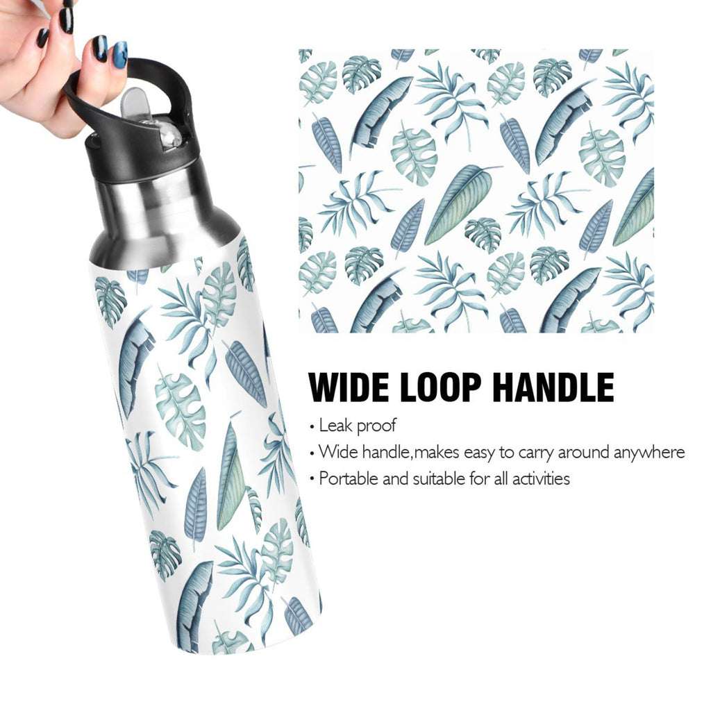 Insulated Stainless Steel Water Bottle with Straw Lid 20 oz D14403