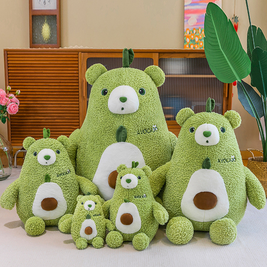 Green Avocado Bear Plushy G773643