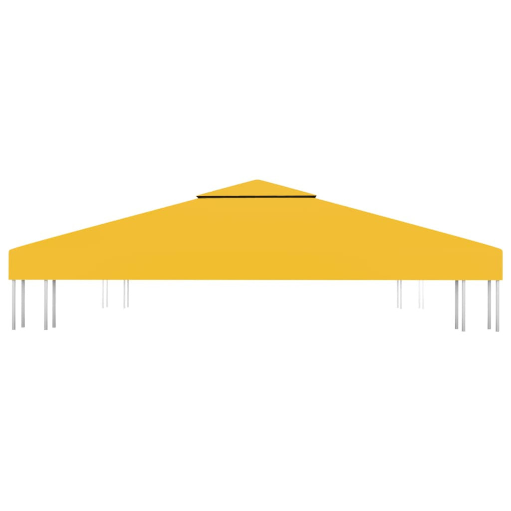 2-Tier Waterproof Gazebo Top Cover Replacement for Outdoor Tent Y803