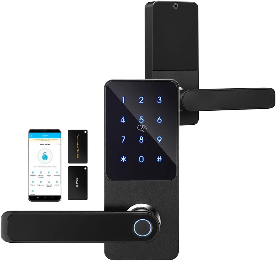 Smart Lock Touchscreen Keypad Electronic Deadbolt E624006