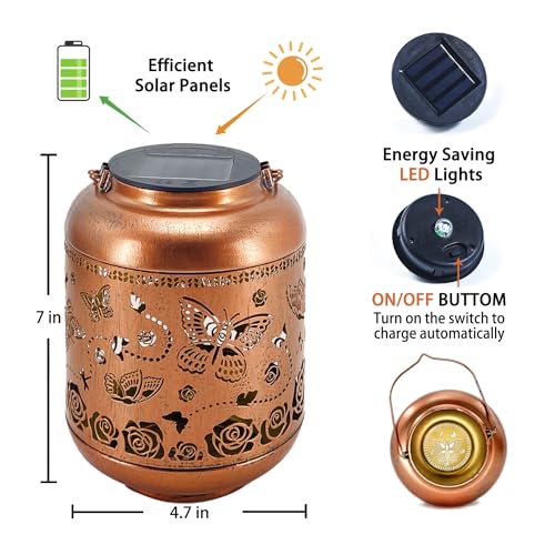 Waterproof Hanging Solar Lanterns O3470