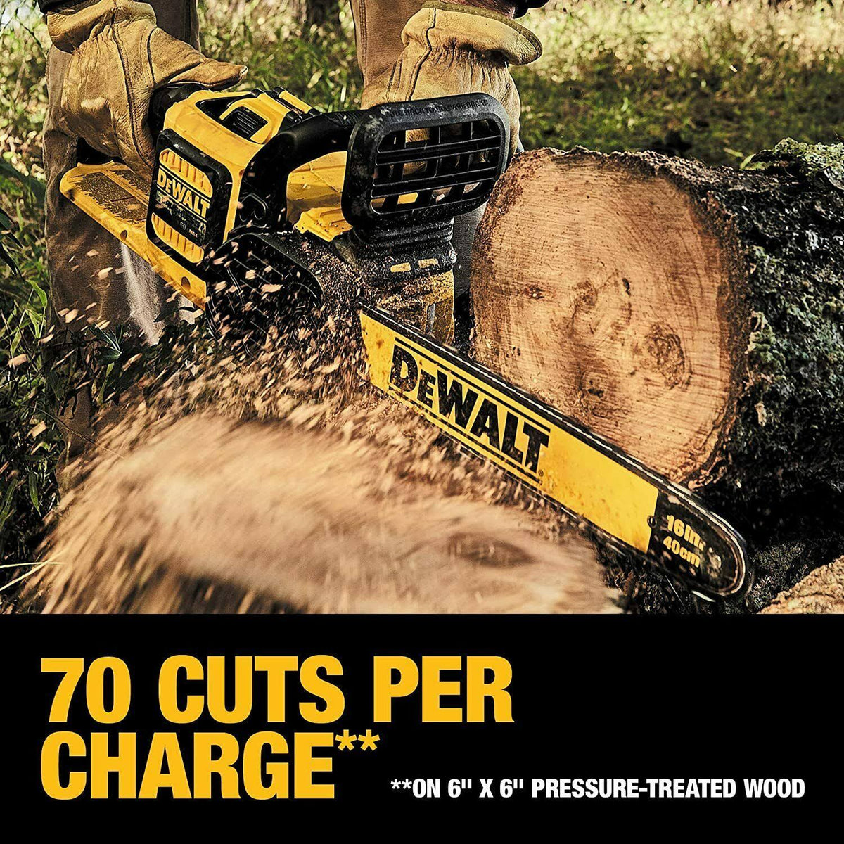 16'' Brushless Chainsaw with 1 Battery and 1 Charger M23862