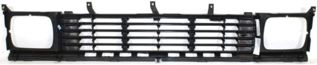 Painted Dark Argent Plastic Grille Assembly for Nissan D21 1986 1987 2WD T5991