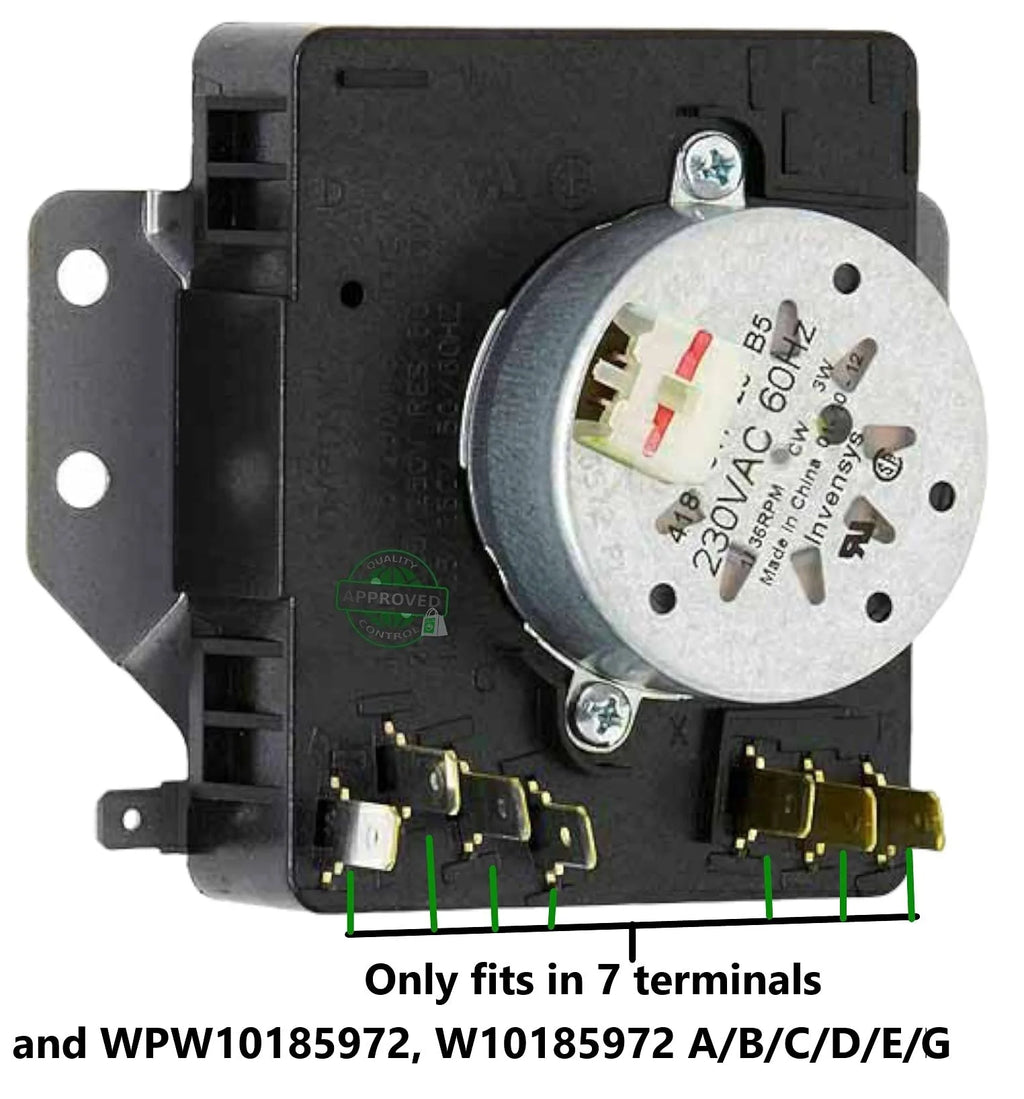 Dryer Timer 1" Shaft W6475