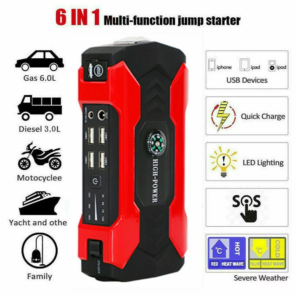 Portable 99800mAh Car Jump Starter Power Bank C48074