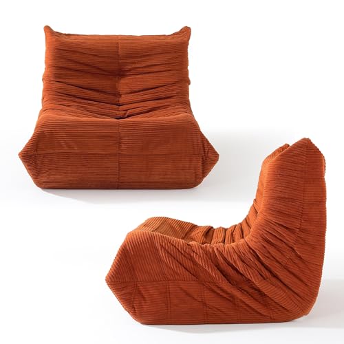 Grey Memory Foam Bean Bag Chair S6532