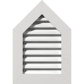 Peaked Top Gable Vent, PVC, 10/12 Pitch O68030