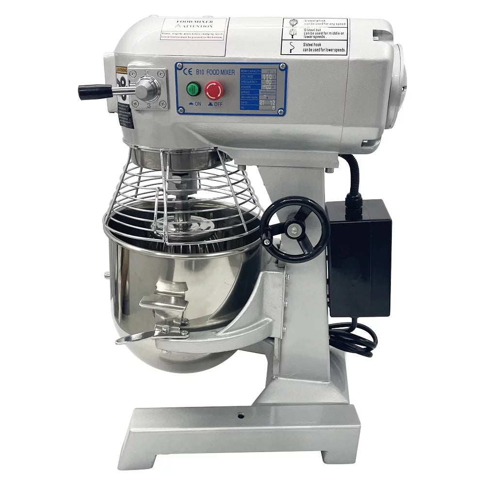 Commercial Dough Mixer 11Qt 3 Speed Stainless Steel X970