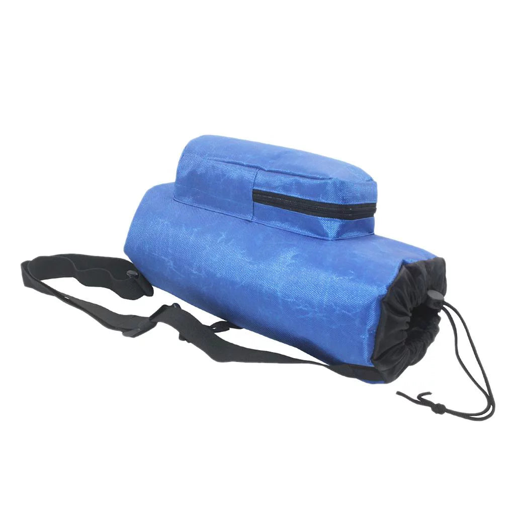 Oxygen Cylinder Tank Holder Backpack Sleeve Bag With Adjustable Shoulder Strap And Side Pockets K93682