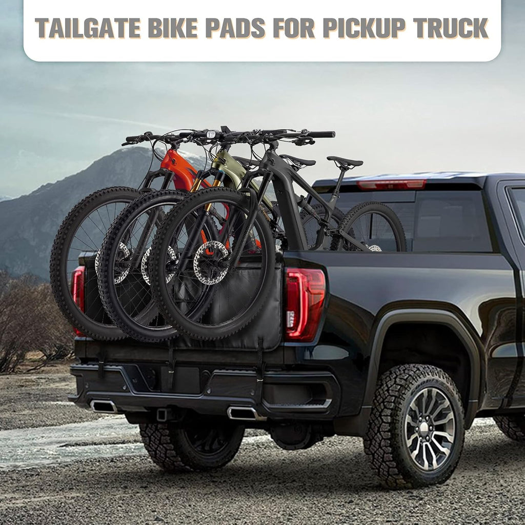 Tailgate Pad for Pickup Truck Bike Rack up to 5 Bikes S374412