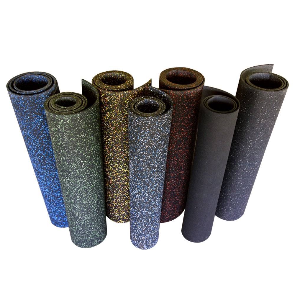 Recycled Rubber Flooring Rolls E609