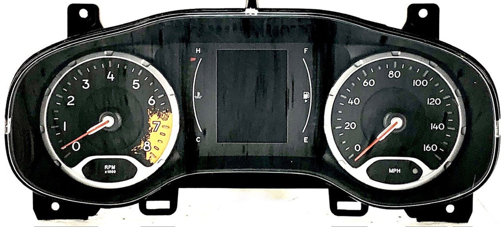 Pre-Owned 2018 Jeep Renegade Cluster Speedometer Speedo w/ Tachometer 3.5 Screen 81k OEM M225