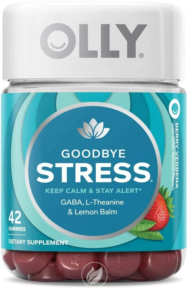 (2 Pack) Berry Verbena Gummy Supplement with GABA, L-Theanine and Lemon Balm; 42 Count C404561