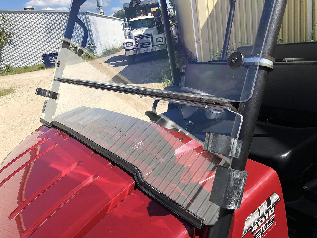 Kawasaki Mule 4000 4010 Polycarbonate Flip Up Windshield O338
