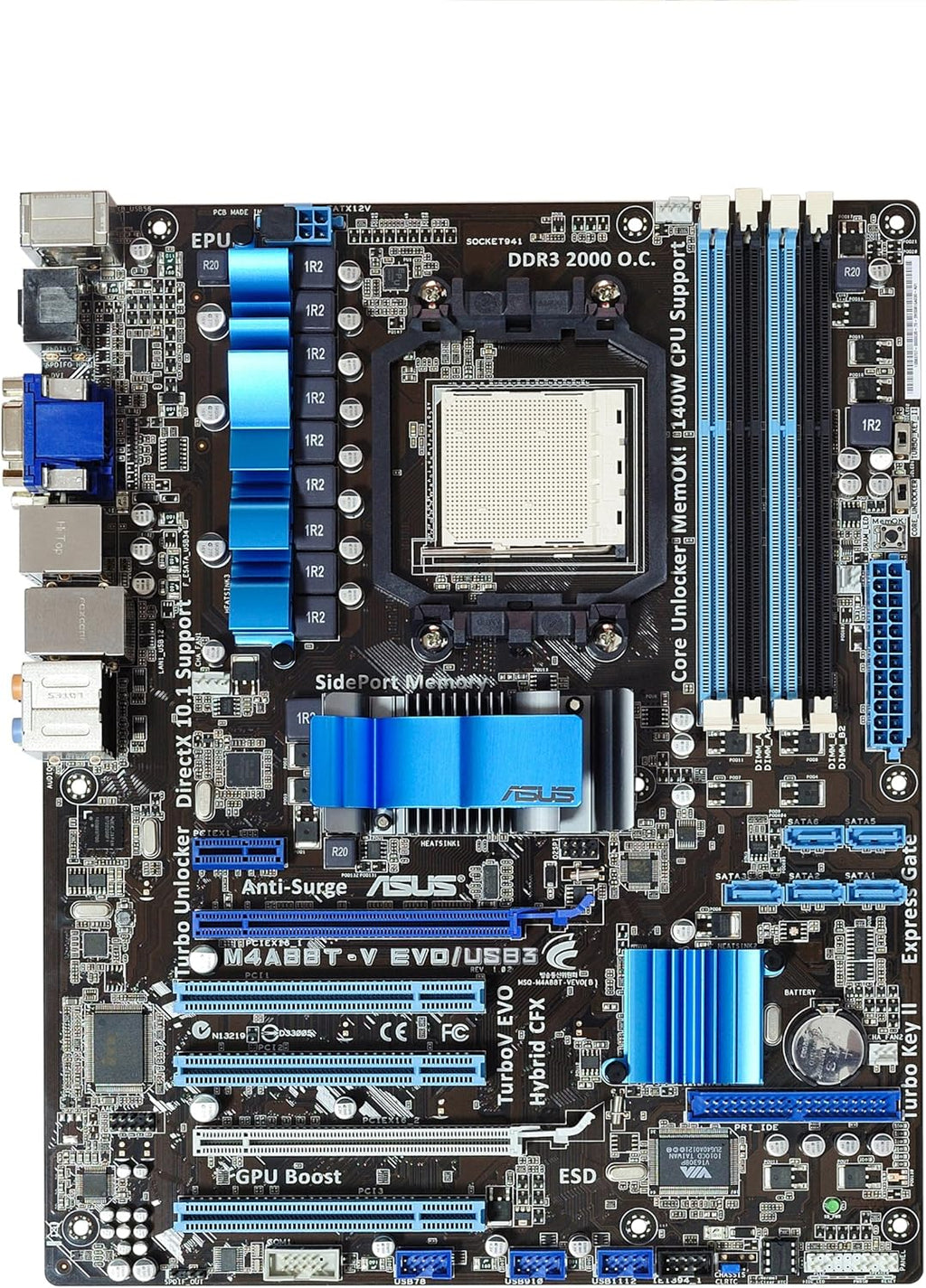 AMD 880G HDMI USB 3.0 ATX Motherboard W604473