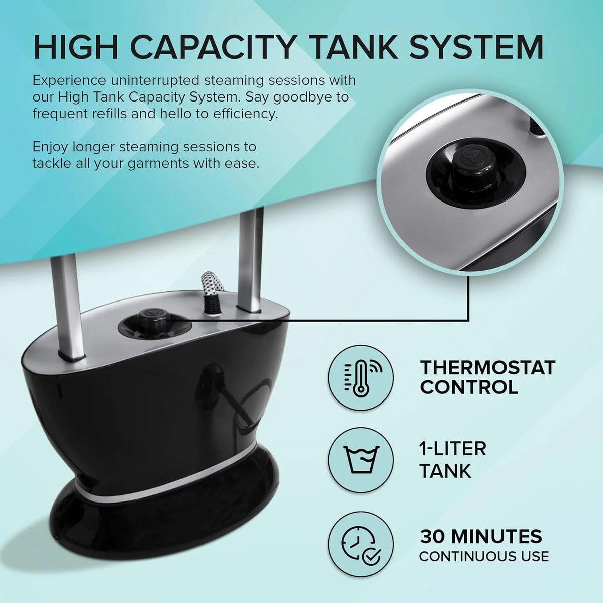 All-in-One Garment Steamer & Clothes Iron with Ironing Board & Hanger M7092