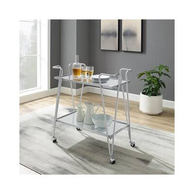 Silver Bar Cart Y62095