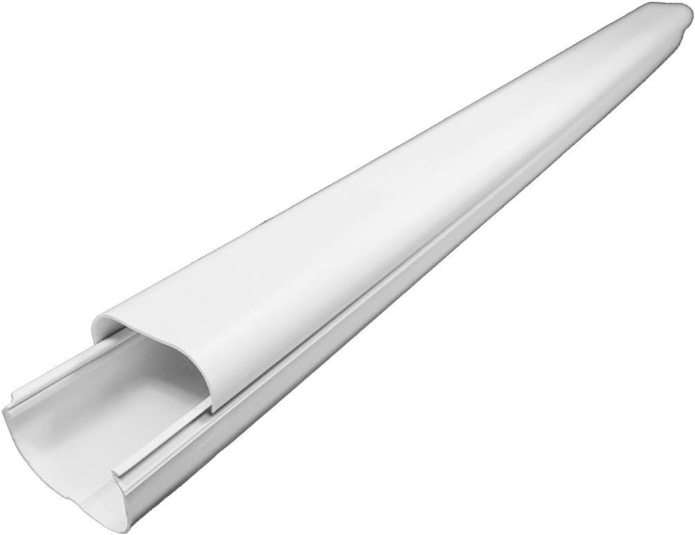 Decorative PVC Wide Line Cover Kit for Mini Split Air Conditioners and Heat Pumps L518
